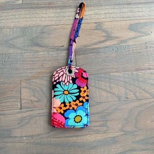 Vera Bradley luggage tag